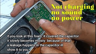 #BoseRepair, Not charging No power, No sound How to repair and disassembly...