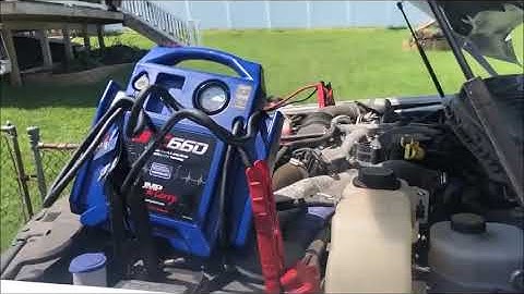 2018 Ford F- 550 Diesel with an active alarm via Smart Pro