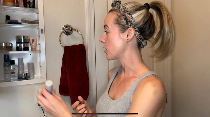 VALS nightly face routine, late 30s