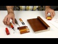 Example of repairing timber using Konig hard waxes Example of repairing timber using Konig hard waxes