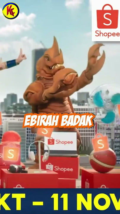 BURNING GODZILLA DI IKLAN SHOPEE🤣🤣