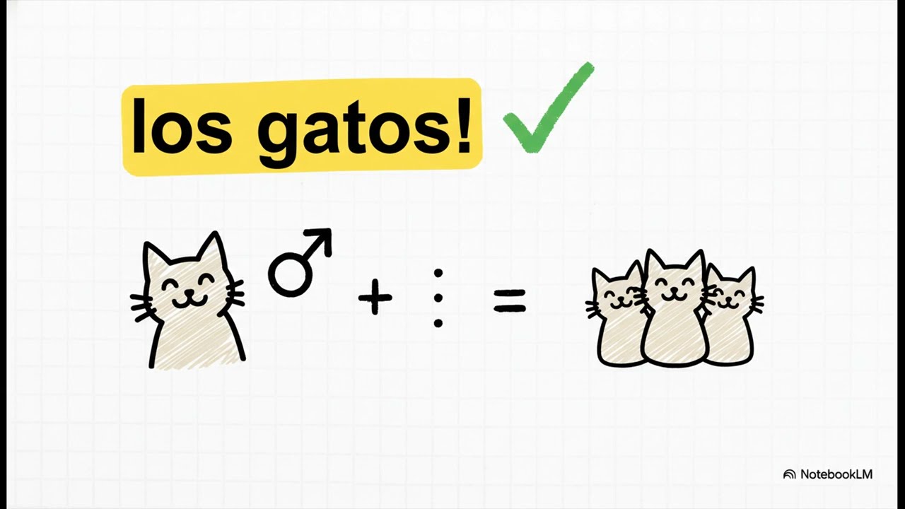 🇪🇸📘Learn Spanish Lesson 1.1 - The Code of Spanish Nouns