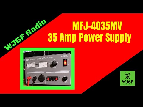 MFJ-4035MV 35 Amp Power Supply