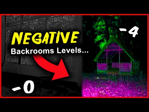 The Backrooms NEGATIVE levels… 