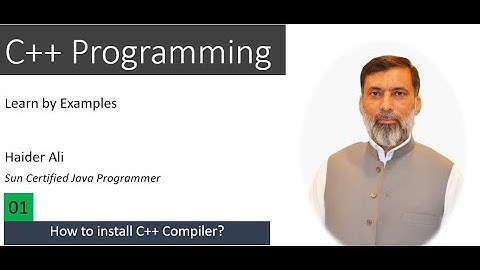 How to install C++ Compiler?