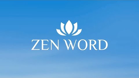 Zen Word® - Relax Puzzle Game (by Oakever Games) IOS Gameplay Video (HD)