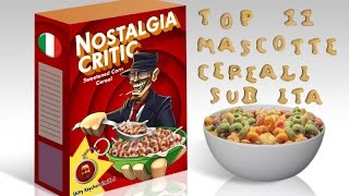 Nostalgia Critic - Top 11 delle Mascotte dei Cereali SUB ITA