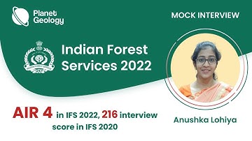 AIR 4 in IFS 2022, 216 Marks in Interview in 2020- Topper Mock Interview Feedback | Anushka Lohiya