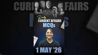 Daily Current Affairs MCQ | Current Affairs Today I 1 May 2026 #parchamclasses