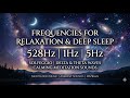 Deep Sleep and Cellular Regeneration and lucid dreaming frequencies.