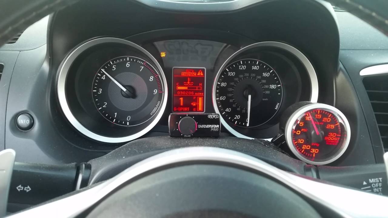 08 Evo X MR ignition cut anti lag on stock Ecu