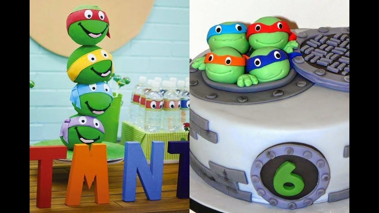 LAS TORTUGAS NINJAS +20 IDEAS PARA UNA FIESTA INFANTIL | LAS TORTUGAS NINJAS
