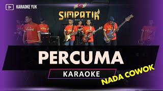 SIMPATIK MUSIC PERCUM4 KARAOKE NADA COWOK PRIA