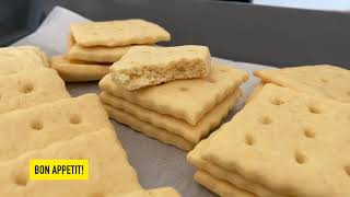 HARDTACK RECIPE / SHIPS BISCUITS / MODERN & TRADITIONAL WAY.  prepping, emergency food