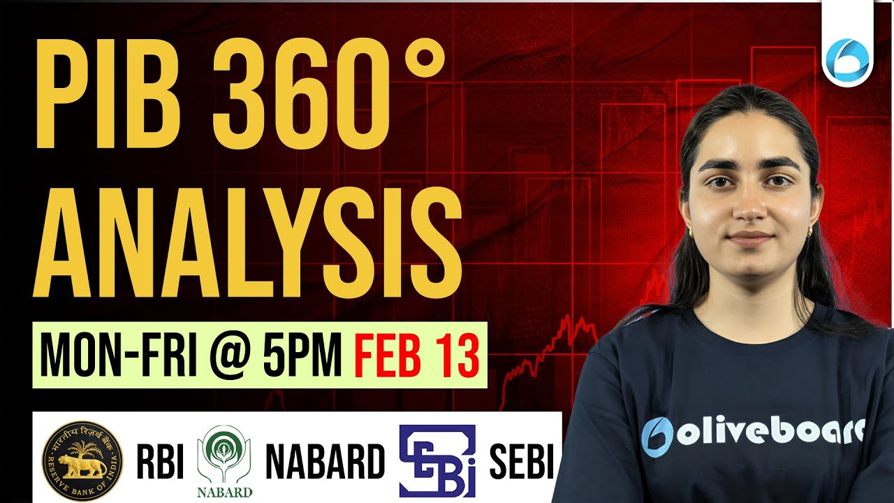 Daily PIB News Analysis | PIB Current Affairs | RBI Grade B | NABARD Grade A | SEBI Grade A