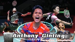 The Ankle Breaker in Badminton  Anthony Sinisuka Ginting | Deception Compilation
