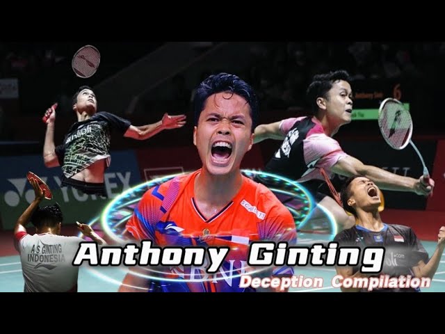 The Ankle Breaker in Badminton - Anthony Sinisuka Ginting | Deception Compilation class=