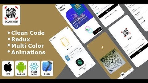 Scan QR - React Native iOS+Android App Template for Barcode Scanner