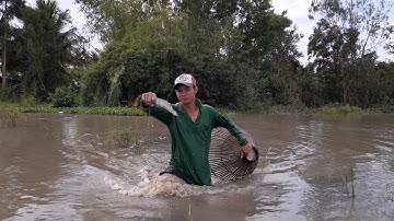 mưu sinh mùa nước nổi với nghề đẩy côn-săn bắt mùa nước nổi 2019-tập 12