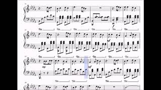 Piano sheet - How to play: Booye Eydi - Farhad - نت پیانو فرهاد - بوی عیدی  - Bbm - Mohsen Karbassi Resimi