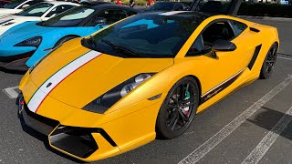 Lamborghini Gallardo Superleggera with Italian Flag Engine Paint Design Lamborghini Gallardo Paint Codes