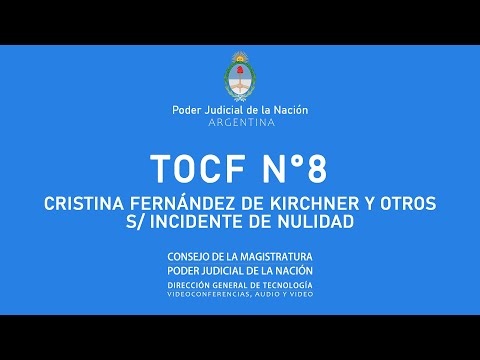 TOCF N°8 - Causa Memorándum