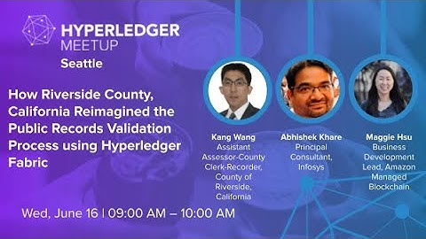 Reimagining the Public Records Validation Process using Hyperledger Fabric