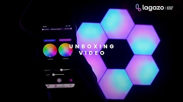 Aurora RGB Hexagon App-Controlled Smart Light | Unboxing & Demo | Sri Lanka