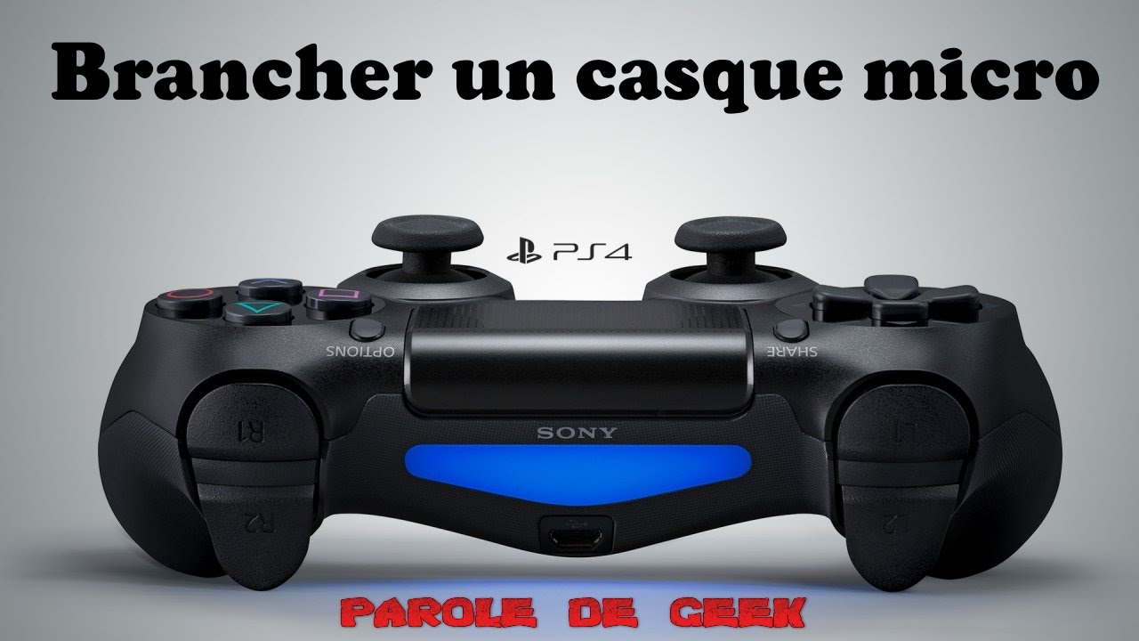 Brancher Un Casque Sur Ps4 Youtube