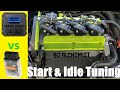 AEM vs Stock ECU, Start and Idle tuning