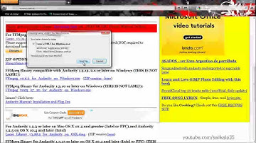 05 How to Download the Lame Encoder to Export your Music as MP3