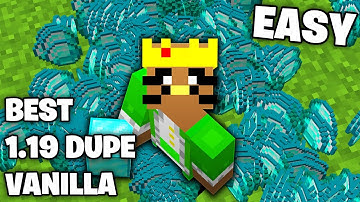 EASY Minecraft Java 1.19+ Duplication Glitch Tutorial (VANILLA)