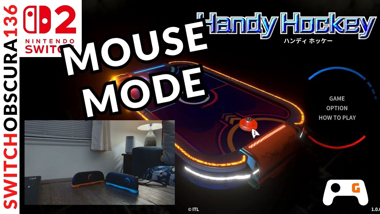 Handy Hockey - Mouse Mode Gameplay for Nintendo Switch 2