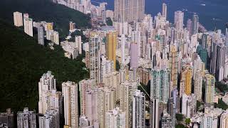 Hong Kong Skyline | Macos Sonoma Live Wallpaper