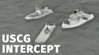 Coast Guard Intercept Submersible Speedboat