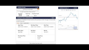 touch notouch 30% every few seconds binary options latest deriv volatility strategy