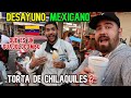 MI AMIGO de la INFANCIA PRUEBA VERDADERO "DESAYUNO MEXICANO" 🇲🇽 SUPER BARATO - NO SE LO CREE 🤯