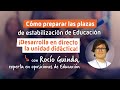 👩‍🏫 Cómo preparar las plazas de estabilización de #Educación ¡Todos los detalles!