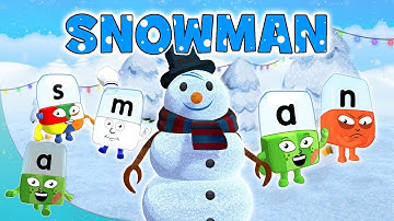 Alphablocks - The Snowman! | Learn to Read | Phonics for Kids | Learning Blocks