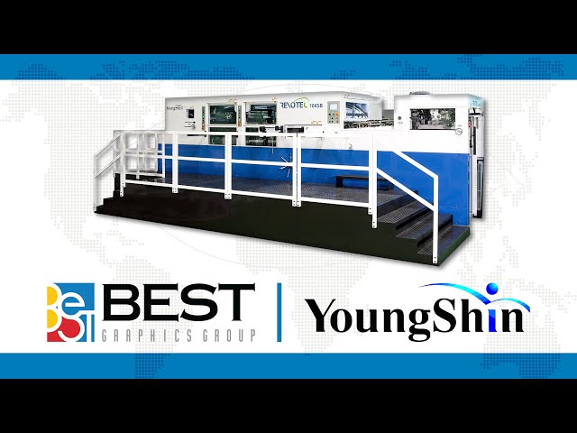 Best Graphics (USA) - Young Shin REVOTEC 106SB Die Cutter with Blanking