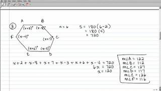 6-1 Angles of Polygons