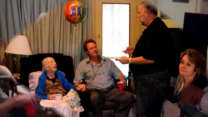 Janet Magee Sigwald's 100th Birthday Party (3-11-13)