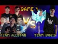 1st game TEAM ALLSTAR VS TEAM DOGIE  CHOOX WRECKER PIEN ELIE MRVII VS TEAM DOGIE mainit na sagupaan