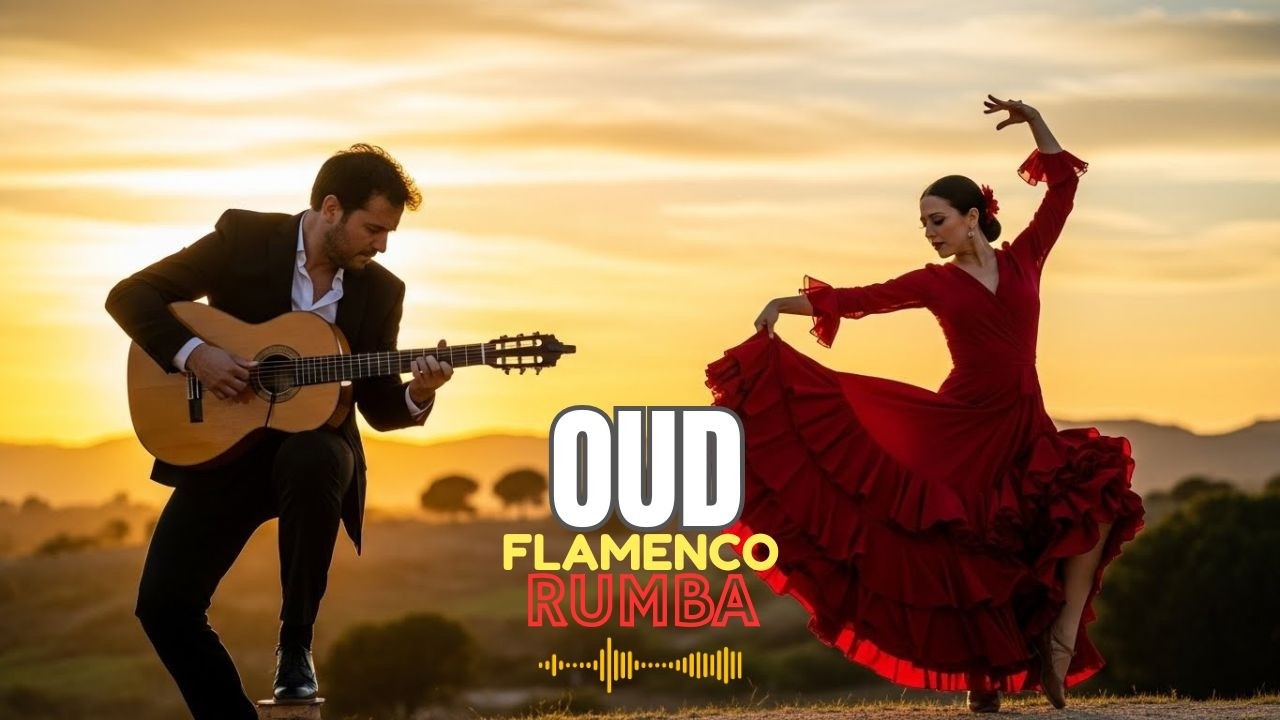 Oud and Flamenco Guitar Fusion | Exotic Arabic–Spanish Instrumental Music