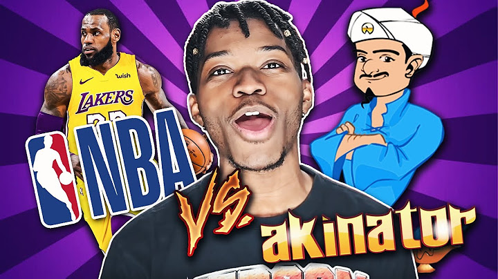 NBA PLAYERS VS AKINATOR