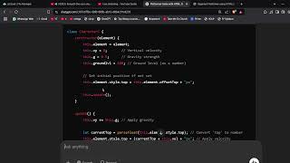 Creating a beginner Platformer using HTML,CSS and JS
