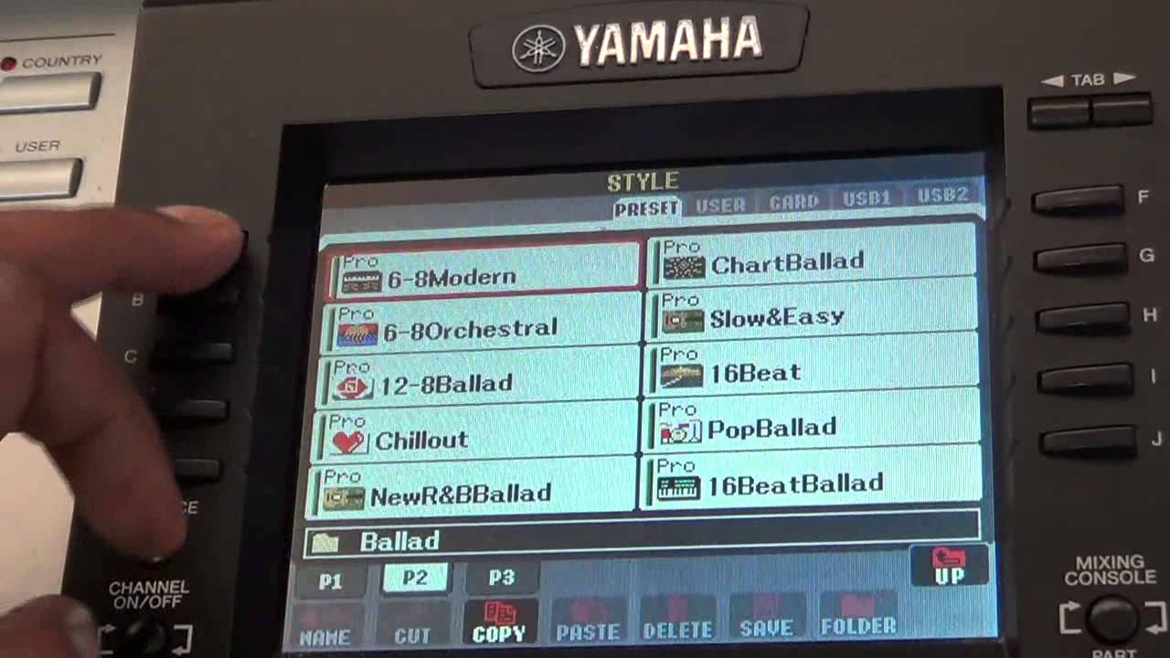 Amharic drum style in keyboard