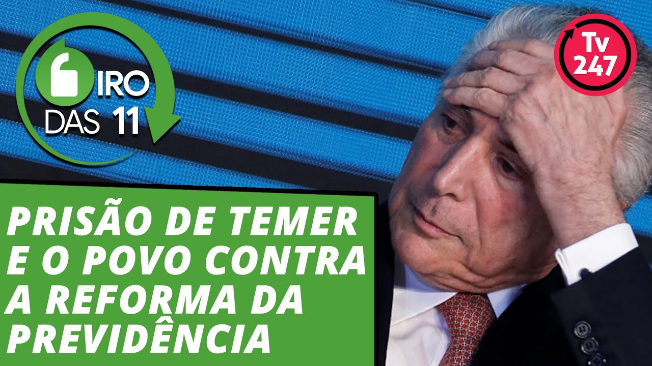 hangouts on air august 1 Prisão de Temer e o povo contra a Reforma da Previdência - Giro das 11