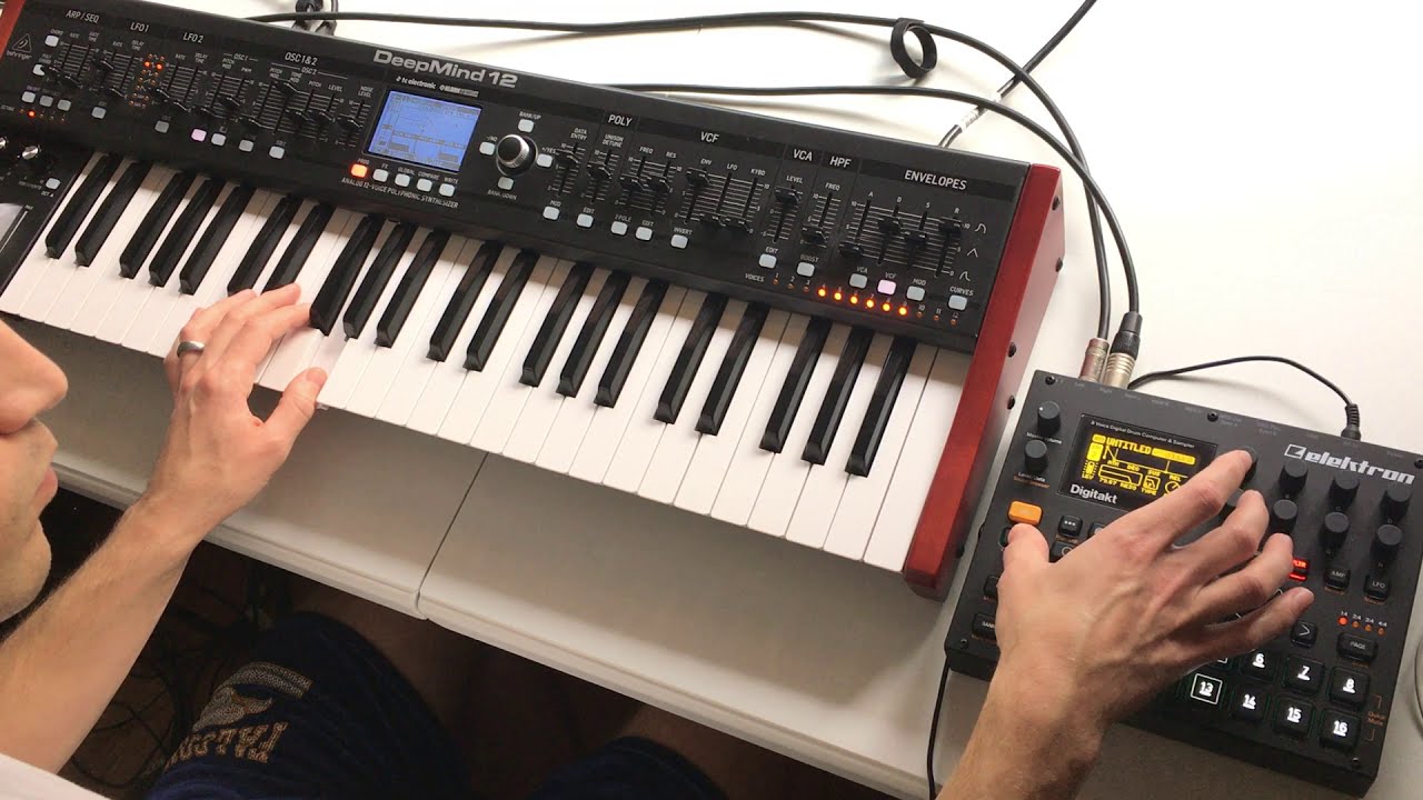 Behringer DeepMind12 and Digitakt Looping Jam (Replacement)
