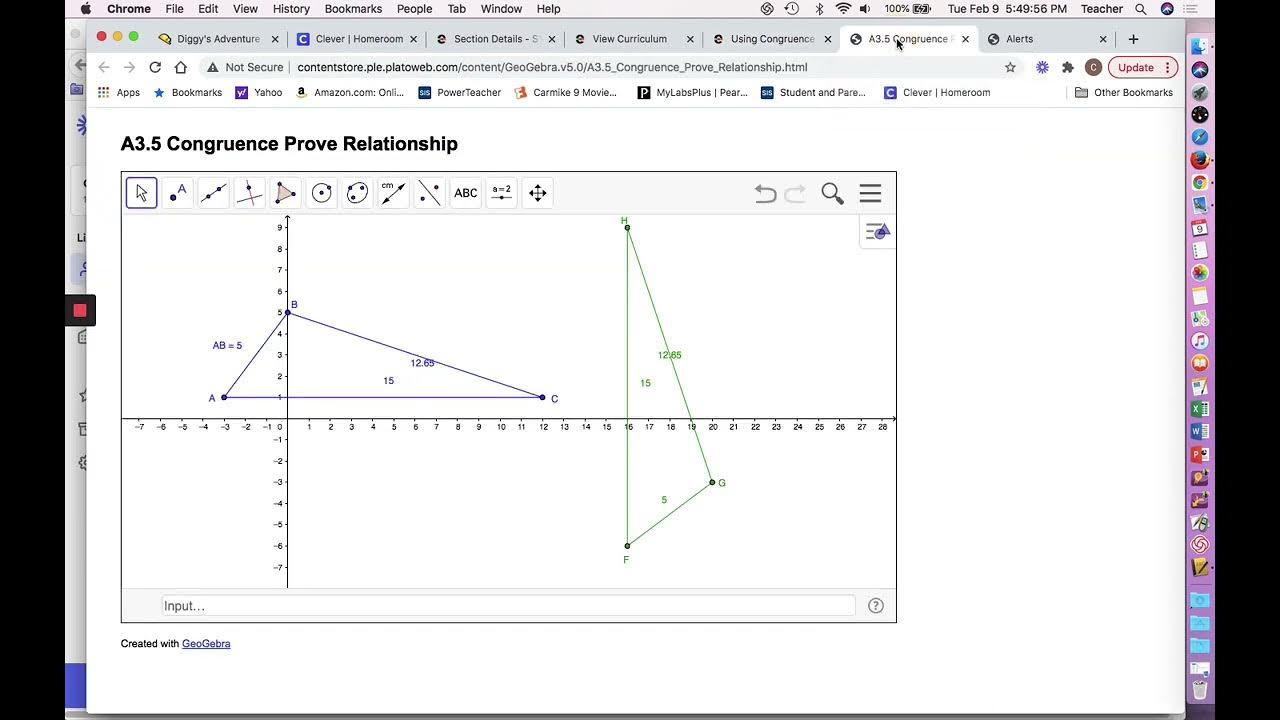 Edmentum Geometry - Using Congruence and Similarity with Triangles Part